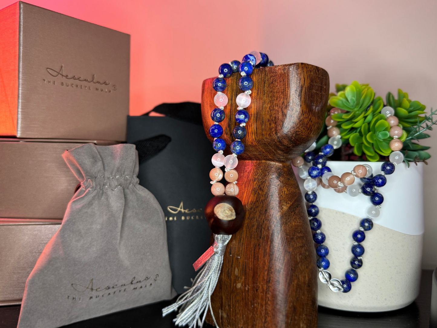 Journey with Your Light - Aesculus The Buckeye Mala®