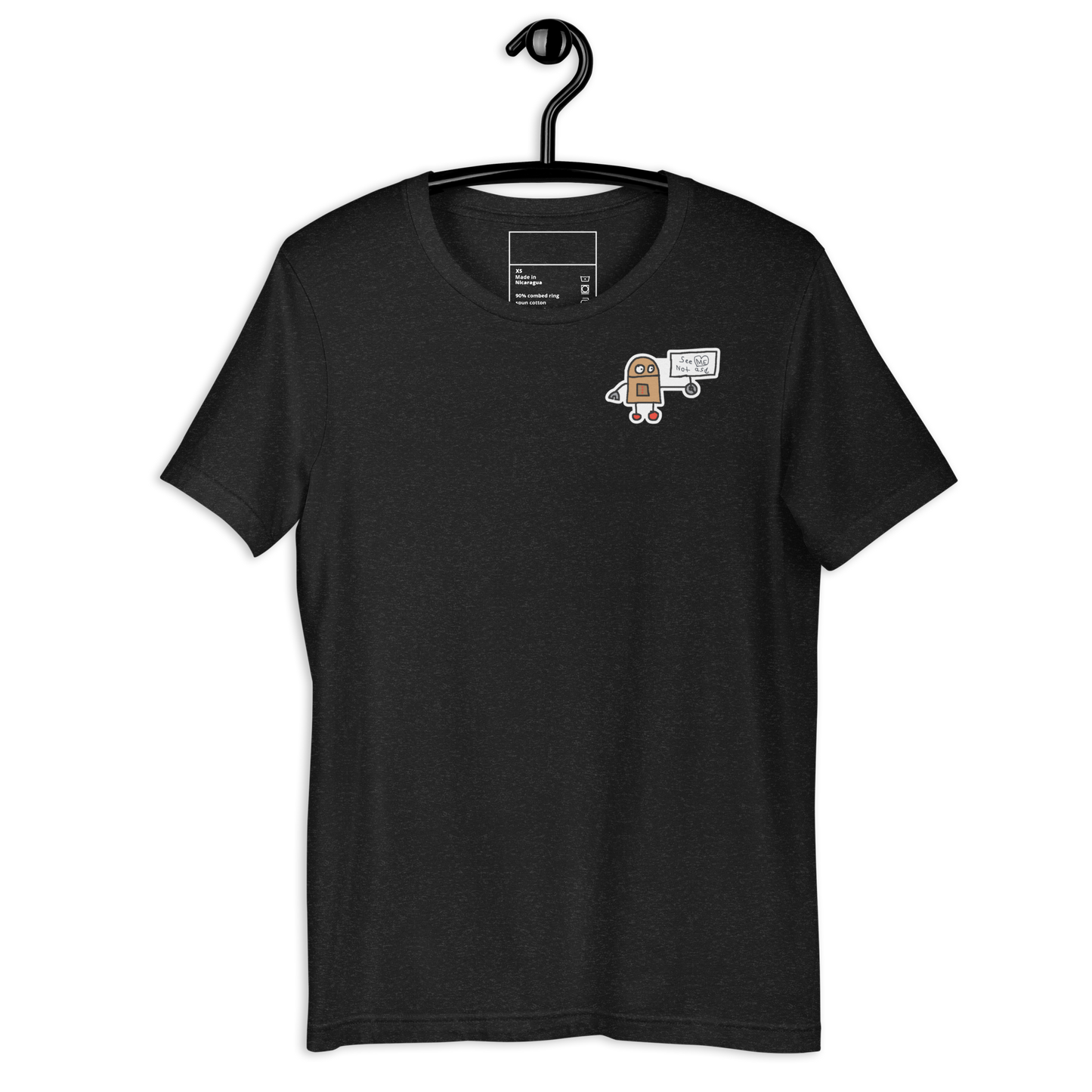 See ME Not asd® Logo Unisex t-shirt