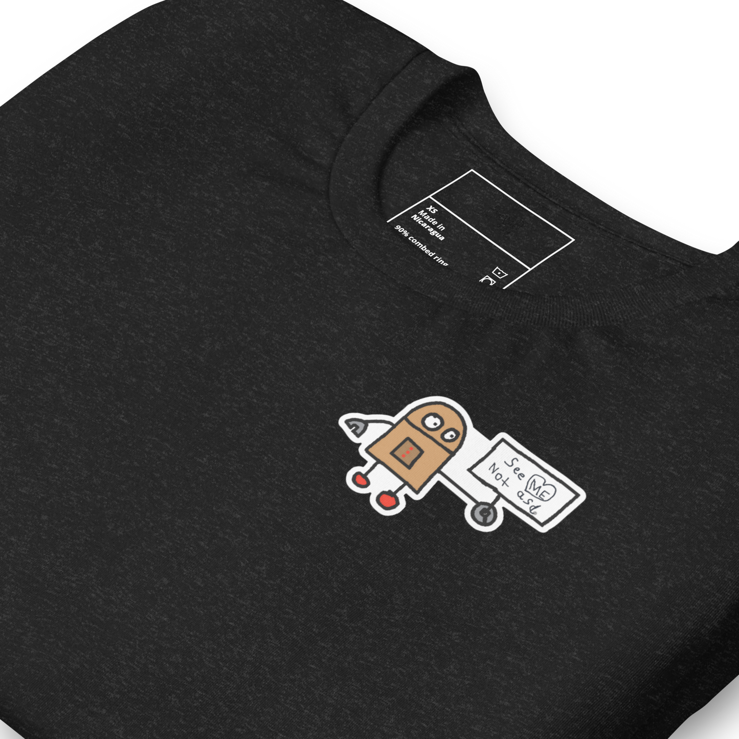 See ME Not asd® Logo Unisex t-shirt