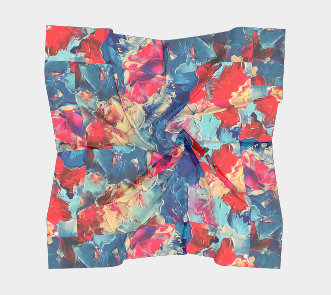 Unexpected Passion 100% Silk Scarf