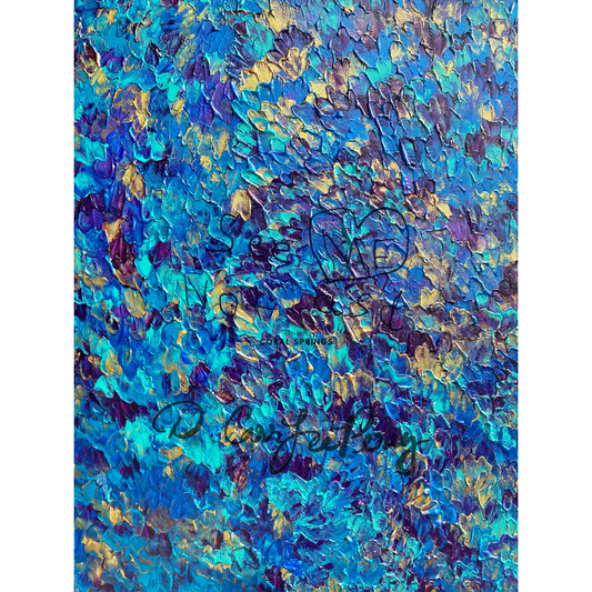 “August” - Original Painting by D.CarrLeePerez