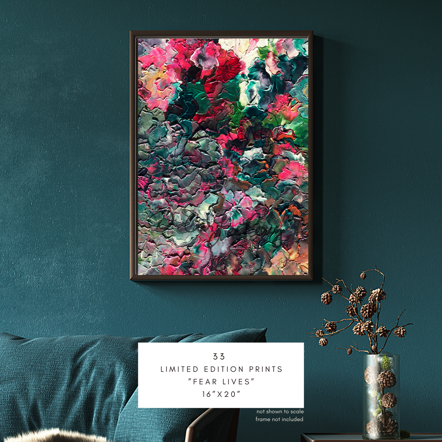 “Fear Lives” 33 Limited Edition Prints (16”x20”)