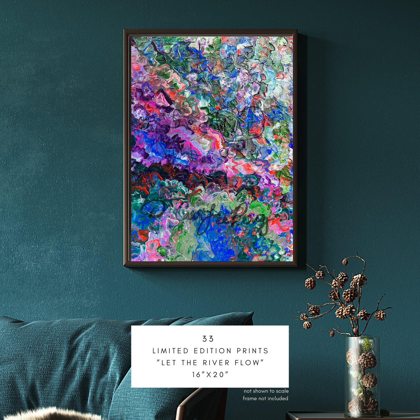 “Let the River Flow” 33 Limited Edition Prints (16”x20”)