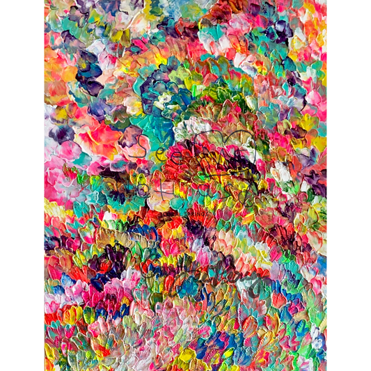 “Practice Your Gift” - Original Painting by D.CarrLeePerez