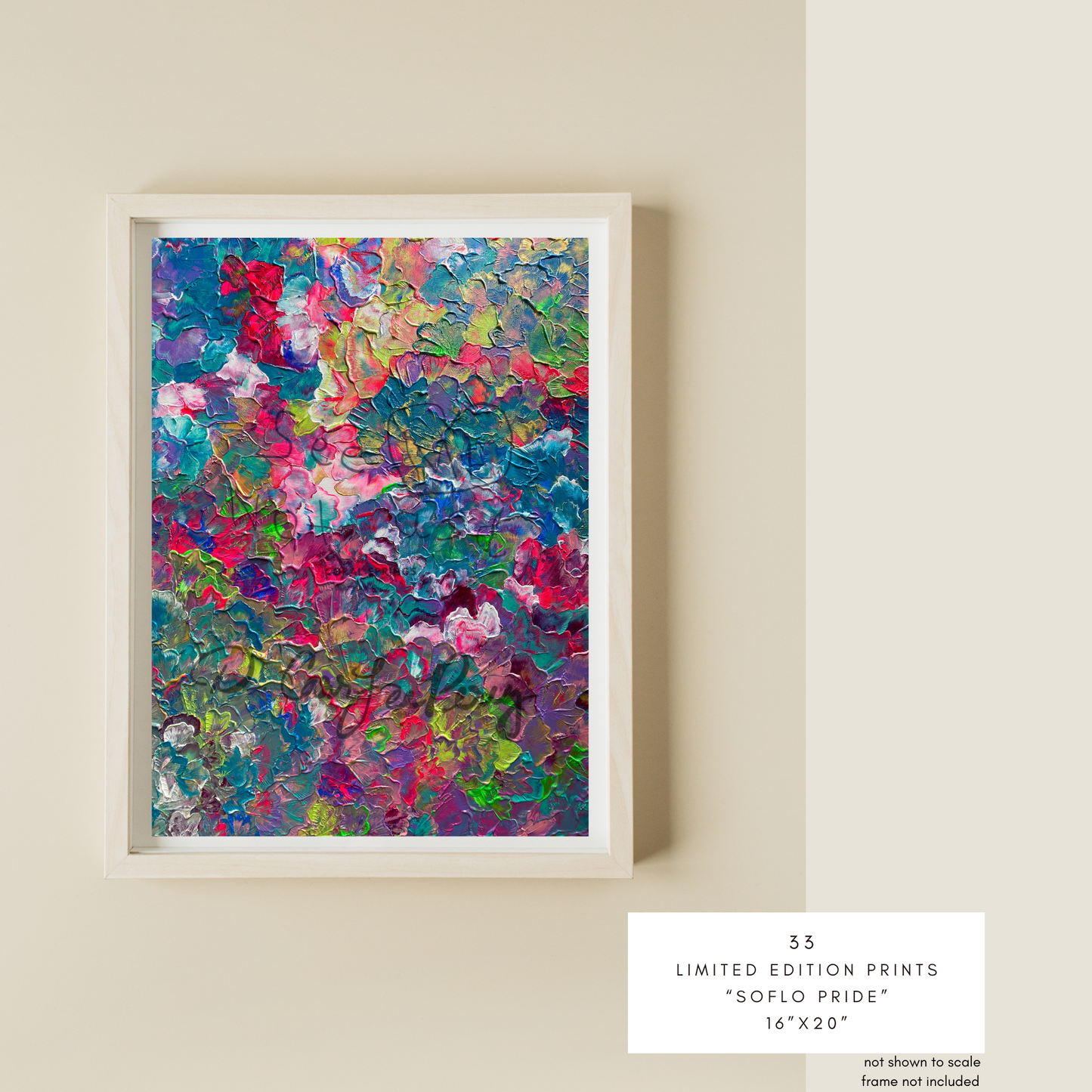 “SOFLO PRIDE” 33 Limited Edition Prints (16”x20”)