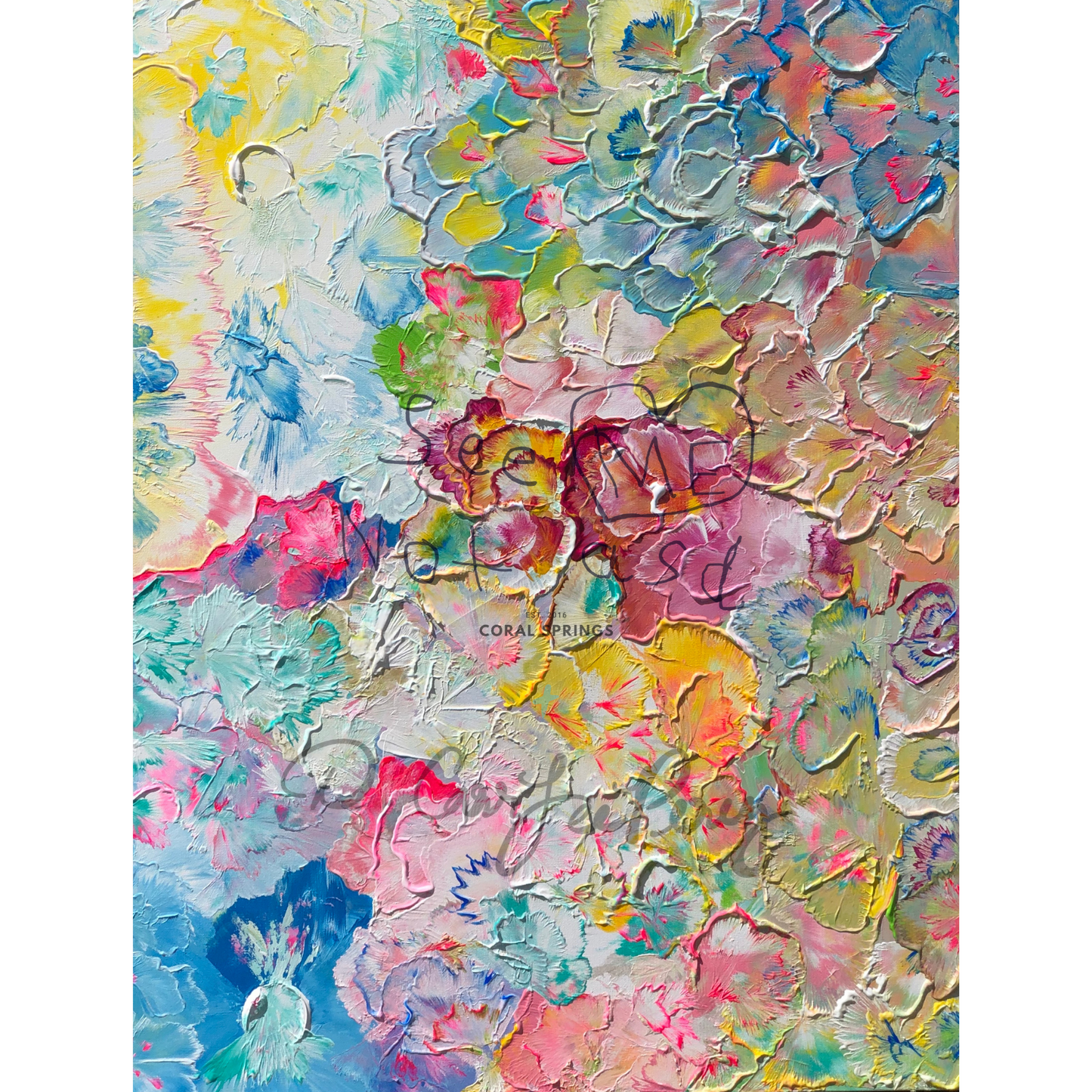 “Summer” - Original Painting by D.CarrLeePerez