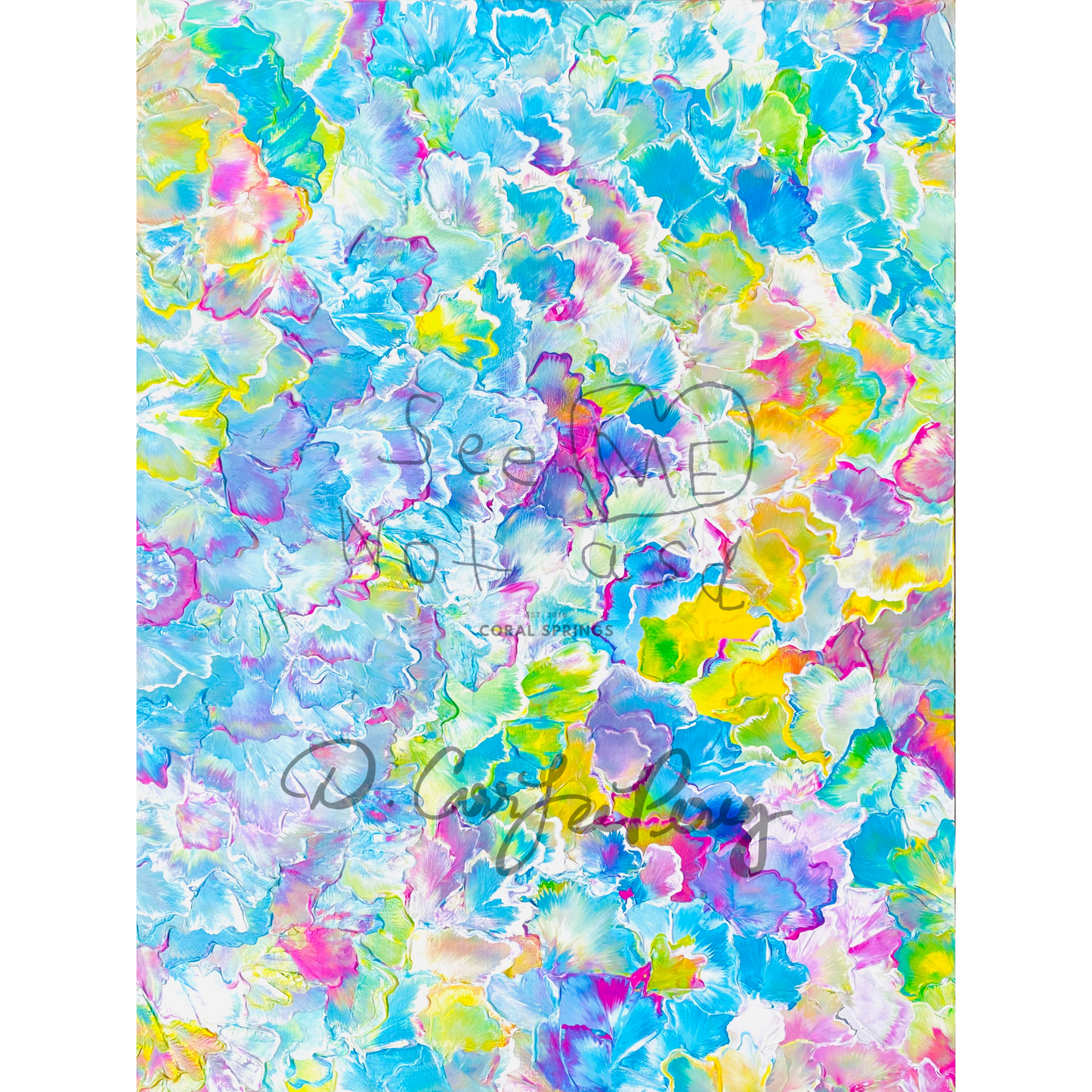 “South Florida Winter” - Original Painting by D.CarrLeePerez