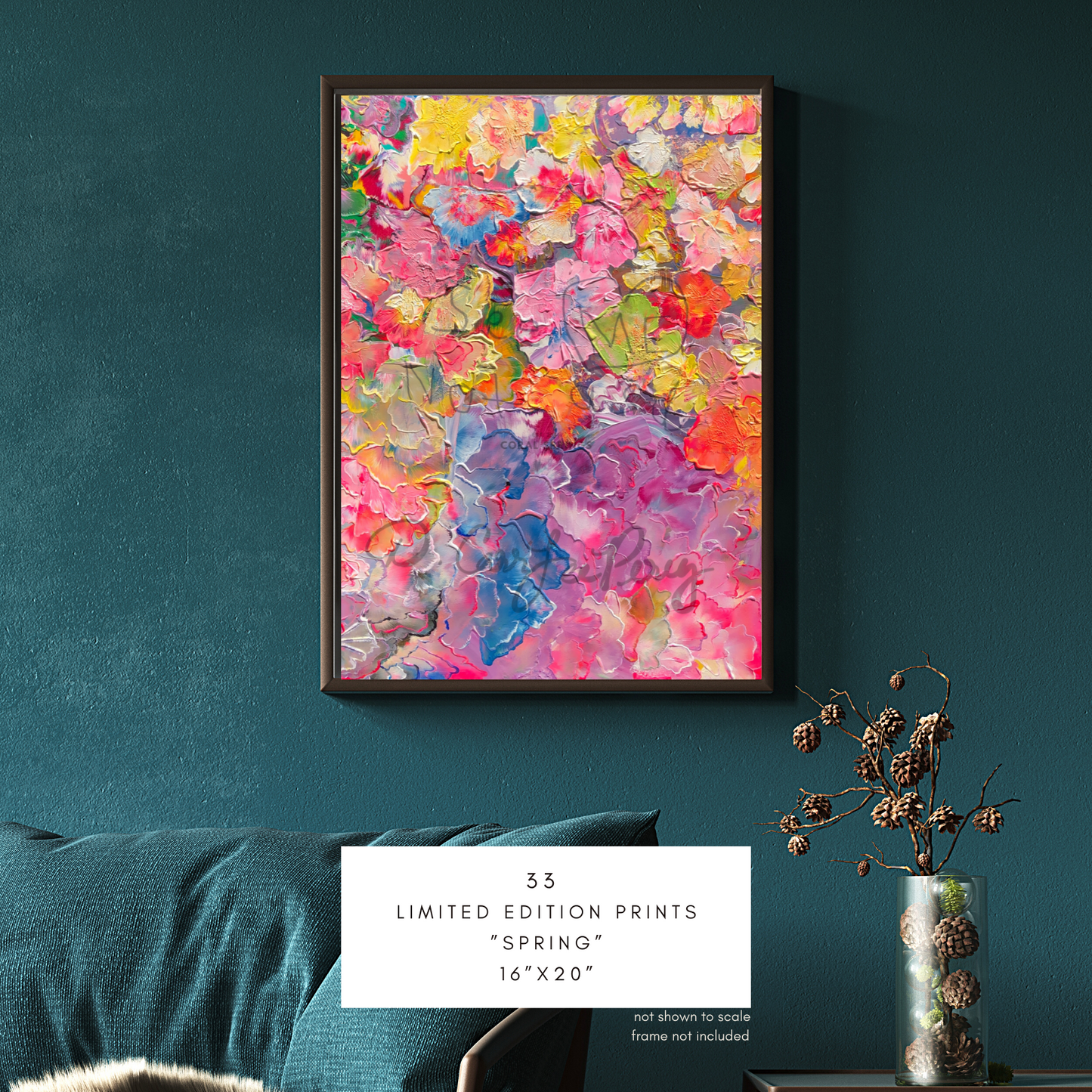 “Spring” 33 Limited Edition Prints (16”x20”)