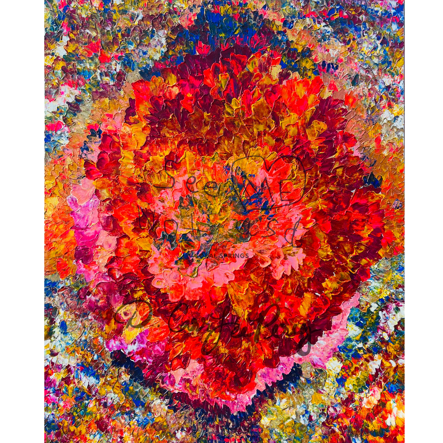 “Thanks Given” - Original Painting by D.CarrLeePerez