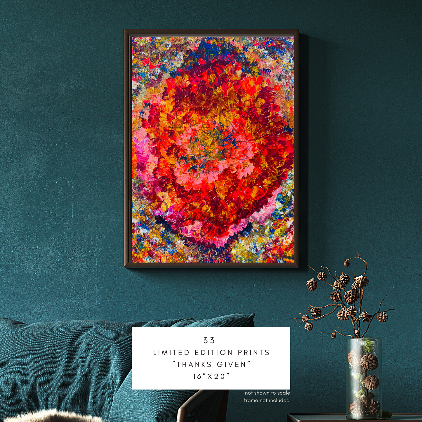 “Thanks Given” 33 Limited Edition Prints (16”x20”)