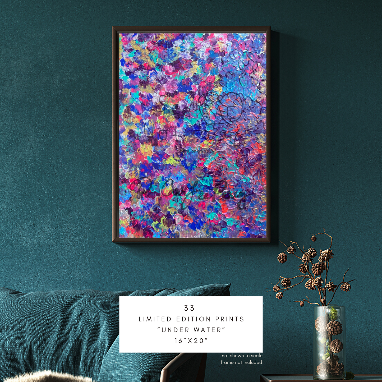 “Under Water” 33 Limited Edition Prints (16”x20”)