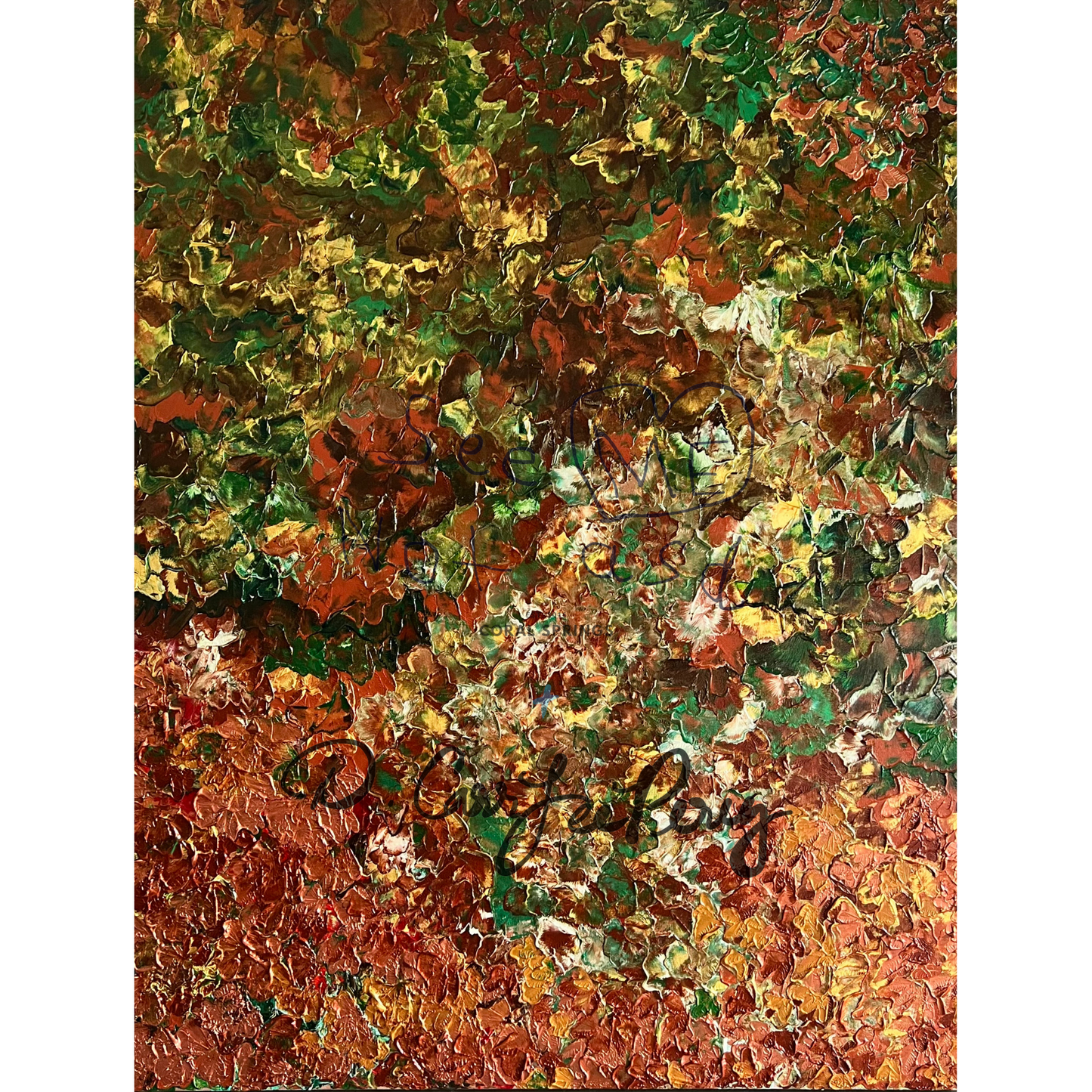 “We All Fall Down: Grounded” - Original Painting by D.CarrLeePerez