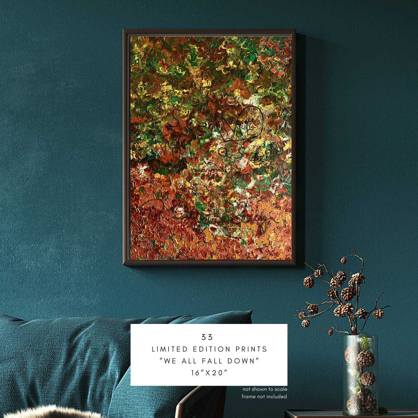 “We All Fall Down” 33 Limited Edition Prints (16”x20”)