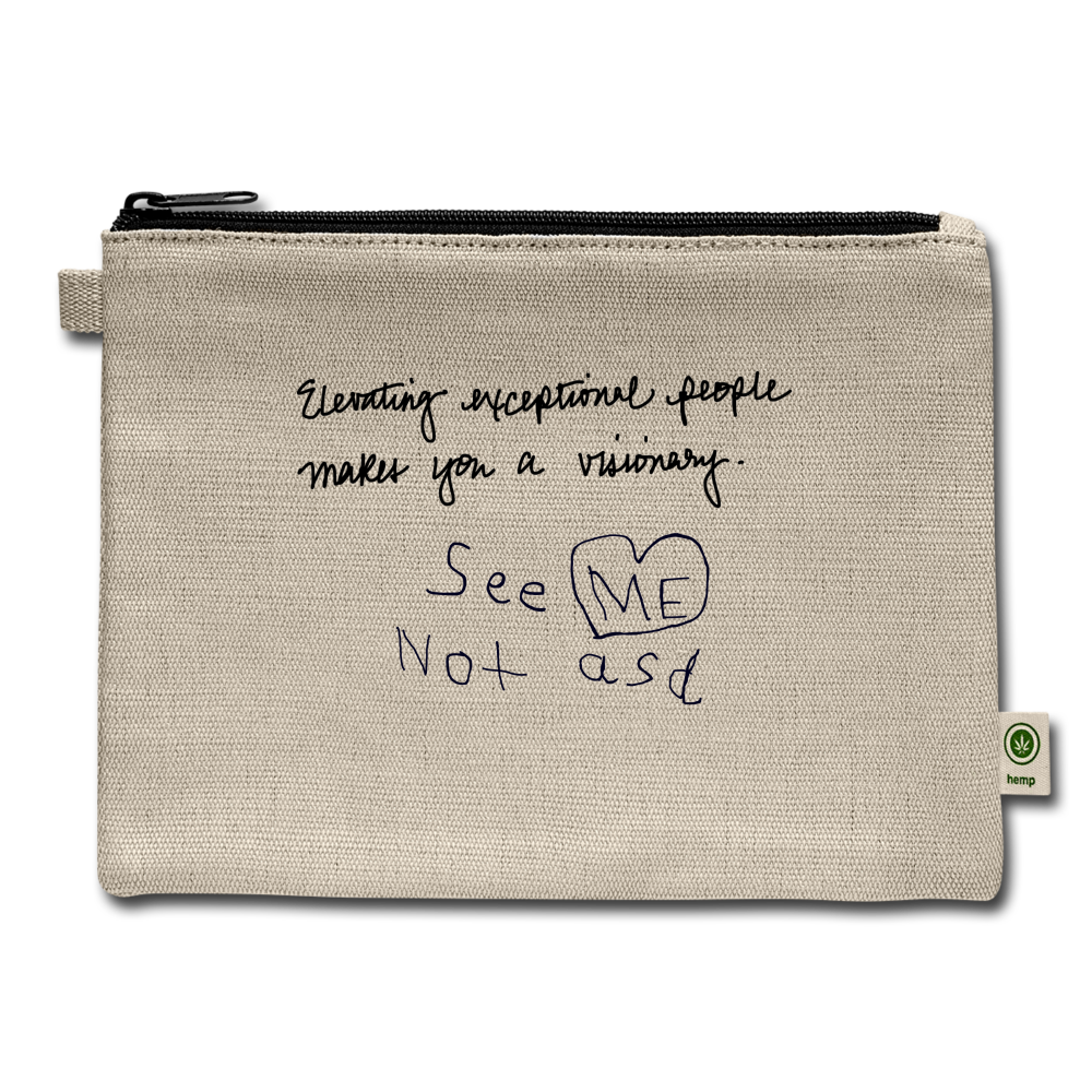 See ME Not asd Elevate Carry All Pouch - natural
