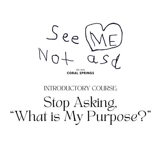 Introductory Course: Stop Asking, “What is My Purpose?” & Start Seeing How You’re Already Achieving It